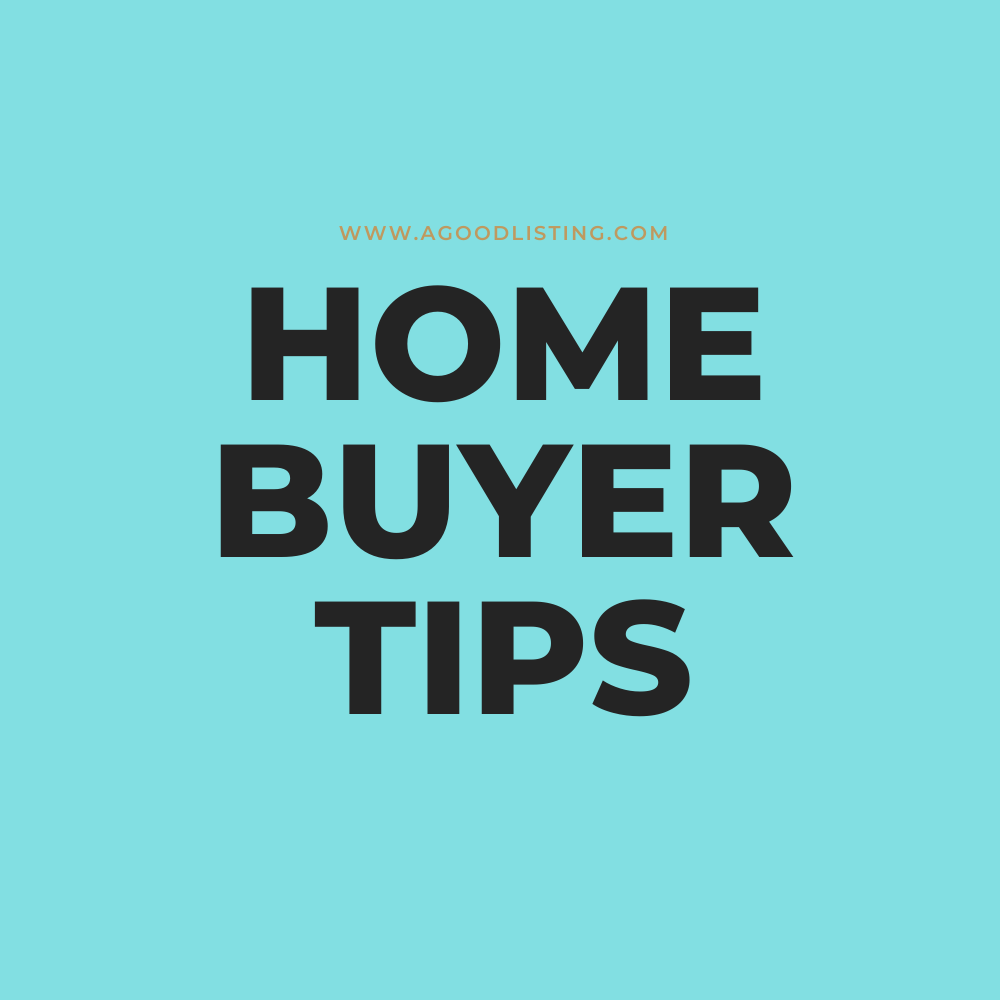 Here are some home buying tips.